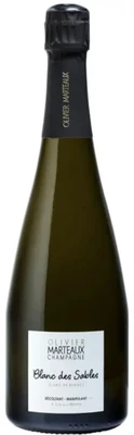 Шампанское белое брют Olivier Marteaux Blanc de Sables Blanc de Blancs Brut Nature, 0.75 л