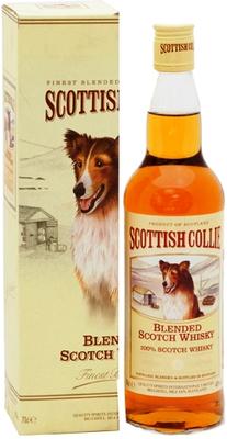 Виски шотландский «Scottish Collie, 0.7 л» в подарочной упаковке