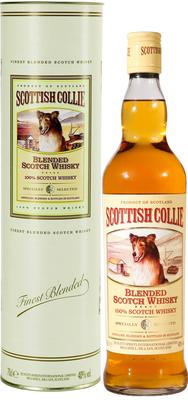 Виски шотландский «Scottish Collie» в тубе
