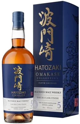 Виски японский Hatozaki Omakase 5 Sakura Cask Finish, 0.7 л п/у