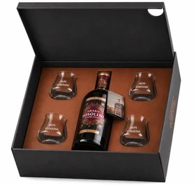 Ликер Amaro Tosolini, 0.7 л п/у+4 стакана