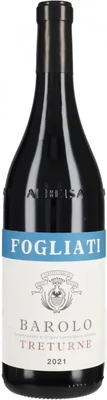 Вино красное сухое Fogliati Barolo Treturne, 0.75 л 2021