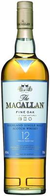 Виски шотландский «The Macallan Fine Oak, 1.75 л» выдержанный