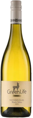 Вино белое сухое GreenLife Sauvignon Blanc Maule Valley, 0.75 л 2025