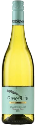 Вино белое сухое GreenLife Sauvignon Blanc Western Cape, 0.75 л 2025