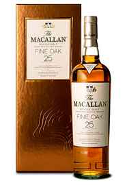 Виски шотландский «Macallan Fine Oak 25 Years Old» в подарочной упаковке