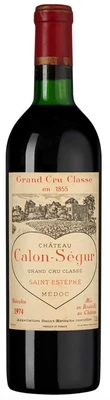 Вино красное сухое Chateau Calon-Segur, 0.73 л 1974