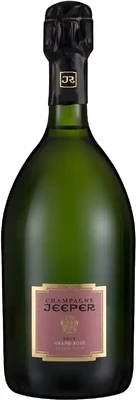 Шампанское розовое брют Jeeper Grand Rose, 0.75 л