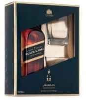 Виски шотландский «Johnnie Walker Black Label» + 2 стакана