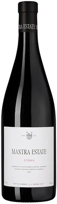 Вино красное сухое Mantra Estate Syrah, 0.75 л 2022