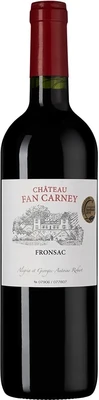 Вино красное сухое Chateau du Gazin Chateau Fan Carney, 0.75 л 2022