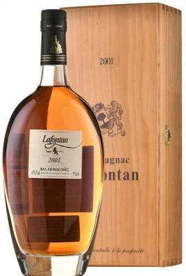 Арманьяк Lafontan Millesime, 0.7 л 2001, д/у