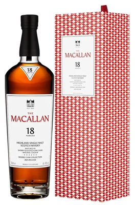 Виски шотландский Macallan Double Cask 18 Years Old, 0.7 л п/у