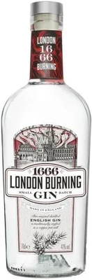 Джин London Burning 1666, 0.7 л