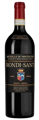 Вино красное сухое Biondi Santi Tenuta Greppo Brunello di Montalcino, 0.75 л 2017