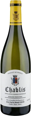 Вино белое сухое Jean-Paul & Benoit Droin Chablis, 0.75 л 2024