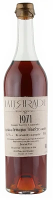 Арманьяк Laterrade Domaine Barrere Armagnac Tenareze, 0.7 л 1971