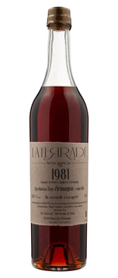 Арманьяк Laterrade Domaine de Pichet Bas-Armagnac, 0.7 л 1981