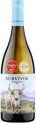 Вино белое сухое Survivor Chardonnay, 0.75 л 2022