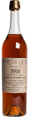 Арманьяк Laterrade Domaine du Priou Bas-Armagnac, 0.7 л 1990