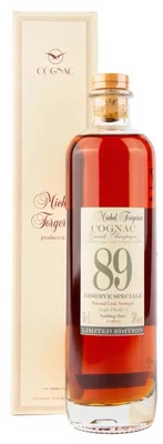 Коньяк Michel Forgeron Barrique 89 Reserve Speciale Grande Champagne AOC, 0.5 л в подарочной упаковке
