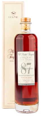 Коньяк Michel Forgeron Barrique 87 Reserve Speciale Grande Champagne AOC, 0.5 л в подарочной упаковке