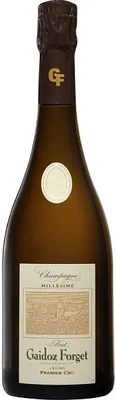 Шампанское белое брют Gaidoz-Forget Blanc de Noirs Millesime Brut, 0.75 л 2016