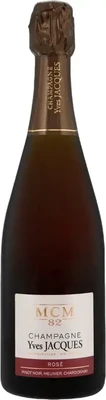 Шампанское розовое брют Yves Jacques MCM 82 Champagne АОC, 0.75 л
