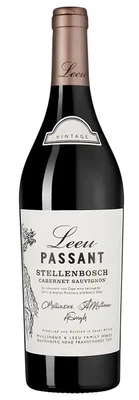 Вино красное сухое Leeu Passant Stellenbosch Cabernet Sauvignon, 0.75 л 2023