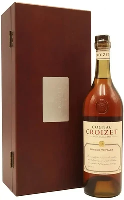 Коньяк Croizet Vintage, 0.7 л 1994, в деревянной подарочной упаковке