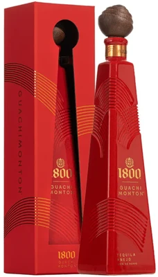 Текила Casa Cuervo 1800 Guachimonton Anejo, 0.7 л в подарочной упаковке