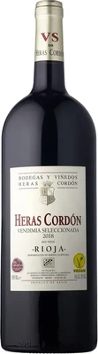 Вино красное сухое Heras Cordon Vendimia Seleccionada, 1.5 л 2018