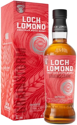 Виски шотландский Loch Lomond Single Grain Unpeated, 0.7 л в подарочной упаковке