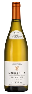 Вино белое сухое Patriarche Meursault Les Narvaux, 0.75 л 2018