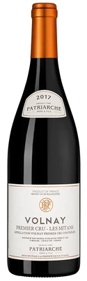 Вино красное сухое Patriarche Volnay Premier Cru Les Mitans, 0.75 л 2017