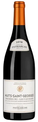 Вино красное сухое Patriarche Nuits-Saint-Georges Premier Cru Les Vaucrains, 0.75 л 2018