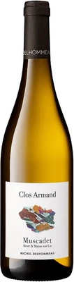 Вино белое сухое Michel Delhommeau Clos Armand Muscadet Sevre et Maine sur Lie АОC, 0.75 л 2022