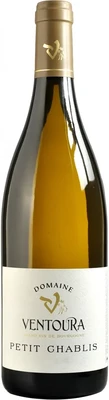 Вино белое сухое Domaine Ventoura Petit Chablis AOC, 0.75 л 2024