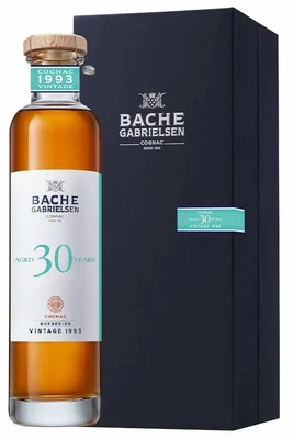 Коньяк Bache-Gabrielsen 30 Years Old, 0.7 л 1993, в подарочной упаковке