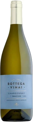 Вино белое сухое Bottega Vinai Chardonnay Trentino DOC, 0.75 л 2024