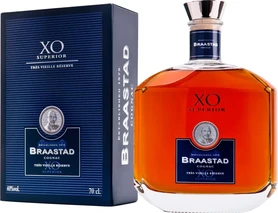 Коньяк Braastad XO Superior Tres Vieille Reserve, 0.7 л в подарочной упаковке