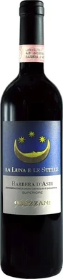 Вино красное полусухое Dezzani La Luna e le Stelle Barbera d Asti Superiore DOCG, 0.75 л 2020