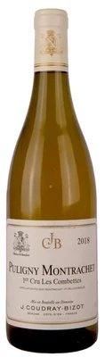 Вино белое сухое J.Coudray-Bizot Puligny-Montrachet 1-er Cru Les Combettes AOC, 0.75 л 2018