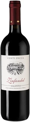 Вино красное полусухое Conti Zecca Zinfandel Salento Rosso IGT, 0.75 л 2024