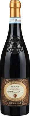 Вино красное полусухое Dezzani Appassimento Rosso-Passito Piemonte DOC, 0.75 л 2023