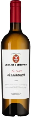 Вино белое сухое Gerard Bertrand Heritage An 1130 Cite de Carcassonne IGP, 0.75 л 2024