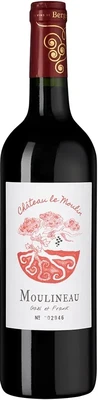 Вино красное сухое Chateau le Moulin Moulineau Bergerac AOP, 0.75 л 2022