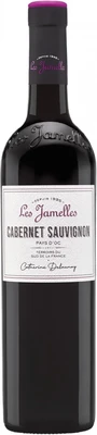 Вино красное сухое Les Jamelles Cabernet Sauvignon Pays d Oc IGP, 0.75 л 2023