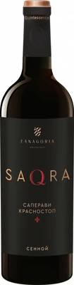 Вино красное сухое Fanagoria Saqra, 0.75 л 2022