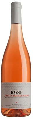 Вино розовое сухое Domaine Vincent Bouzereau Coteaux Bourguignons AOC Rose, 0.75 л 2023